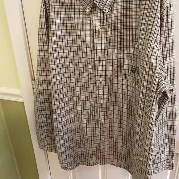 Chaps Men's Long Sleeve Plaid Shirt - Picture 2 of 2